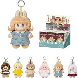 image:imagePOP MART THE Monsters Hair Salon Series  Vinyl Plush Blind Box Single Box  Labubu Doll Keychain Bag Charm Accessories Collectible Holiday Birthday GiftWhole Set