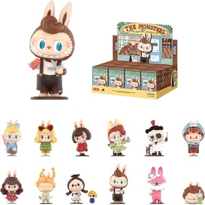 image:imagePOP MART THE Monsters Hair Salon Series Blind Box Figures Single Box  Labubu Doll Collectible Toys Home Decorations Holiday Birthday Gifts for Kids AdultsWhole Set