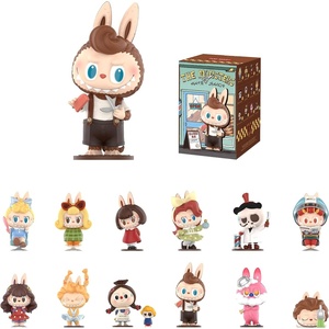 image:imagePOP MART THE Monsters Hair Salon Series Blind Box Figures Single Box  Labubu Doll Collectible Toys Home Decorations Holiday Birthday Gifts for Kids AdultsSingle Box