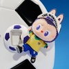 image:imagePOP MART Crybaby Crying Again Plush Doll Keychain  THE Monsters  FIFA Series  Bottle Opener Fridge Magnet Blind Box