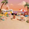 image:imagePOP MART Crybaby Vacation Mode On Plush Doll Keychain  THE Monsters  FIFA Series  Bottle Opener Fridge Magnet Blind Box