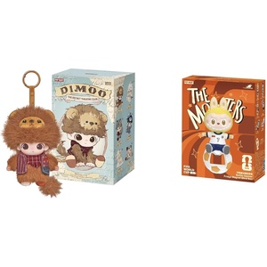image:imagePOP MART DIMOO The Secret Theatre Club Plush Doll Keychain  THE Monsters  FIFA Series  Bottle Opener Fridge Magnet Blind Box