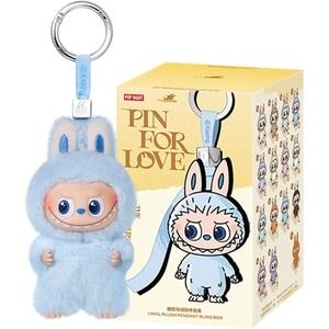 image:imagePOP MART THE Monster PIN for Love Series Plush Pendant Keychain Mini Labubu Lovebu Single Item Genuine Product Unopened Gift Present