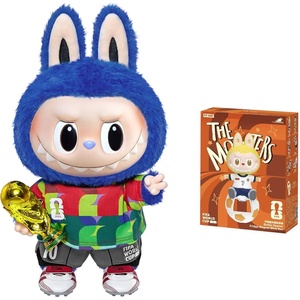 image:imagePOP MART THE Monsters  FIFA Series  Catch the Win LABUBU Plush Doll  Bottle Opener Fridge Magnet Blind Box